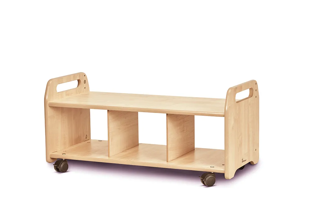 Kinderwagen, Holzregal, Rollwagen, Kippschutz, Rollen, Holz-Tisch, Wagen, Rollwagen, Kinderzimmer, Regal, Dienstwagen, Holzregal, Rollwagen, Kleinteileregal, Indexwagen