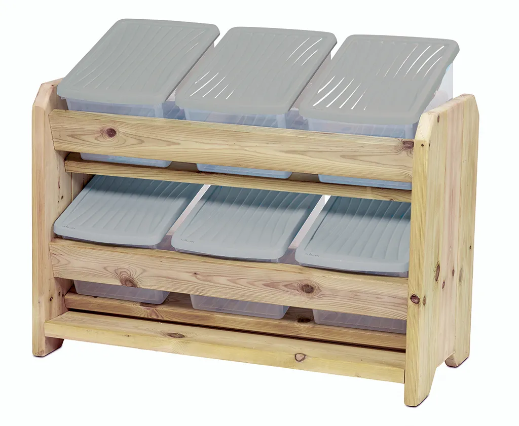 Holzregal, Aufbewahrung, Aufbewahrungsboxen, Lagerregal, 3-stufiges Regal, Aufbewahrung, Aufbewahrungskiste, Aufbewahrungsregal, Aufbewahrungsbox, Holzregal