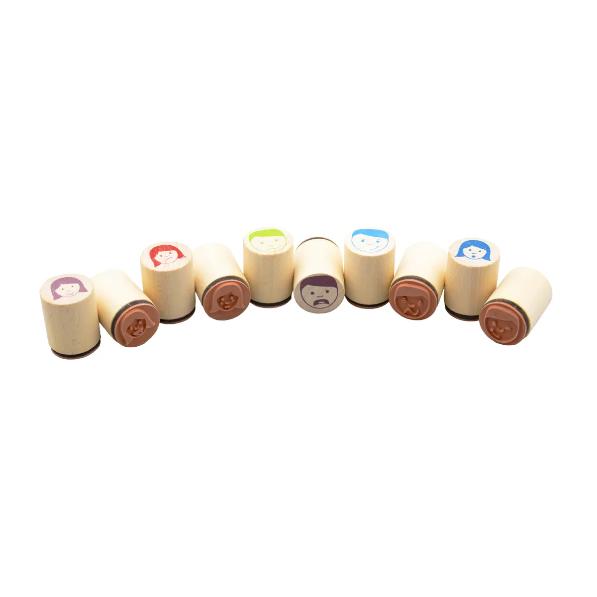 holzstempel, stempel, holz, gesichter, lautmalerei, Kinderstempel, Stempelset, Holzstempel, Rollenstempel, Gesichter