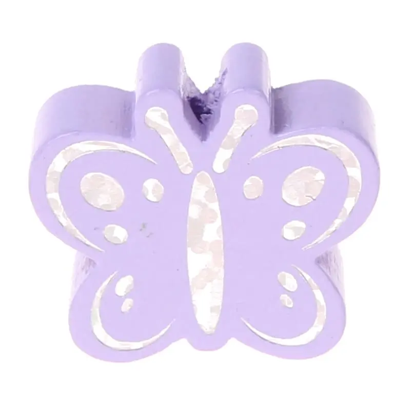 Motif bead butterfly glitter lilac 745 in stock 