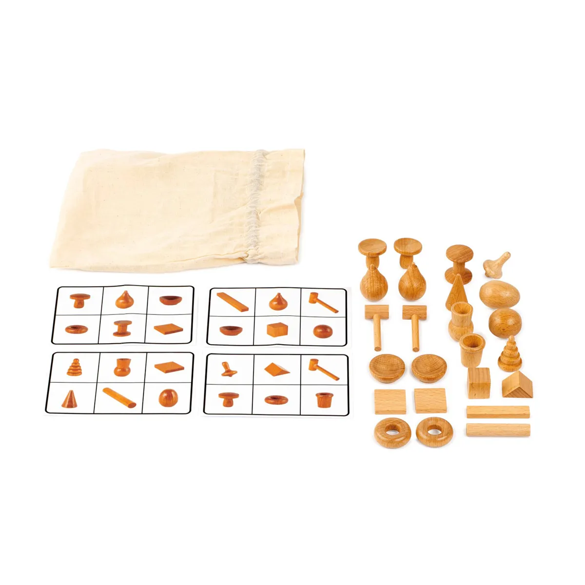 Holzspielzeug, Holzstücke, Puzzleset, Konstruktionsbausteine, Schnitzset, Holzspielzeug, Puzzlesets, Bausteine, Holzfiguren, Aufbau-Set