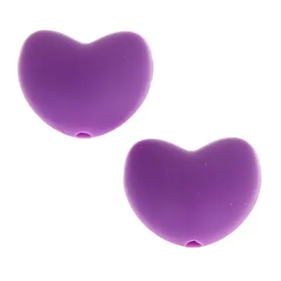 Silikonmotiv Herz purple 173 in stock 