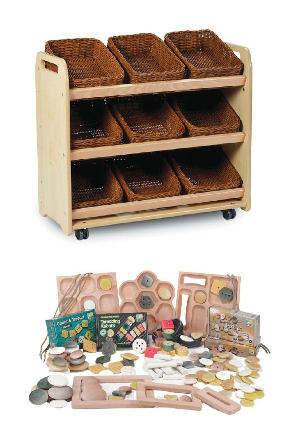 Warenkorb, Wäschekorb?, Wicker basket, Holzregal, Holzregal mit Körben, Holzregal, Körbe, Wäscheregale, Korbeneinsatz, Holzmöbel, Holzregal, Wandhalterung, Korbregal, Rollregal, Körbe