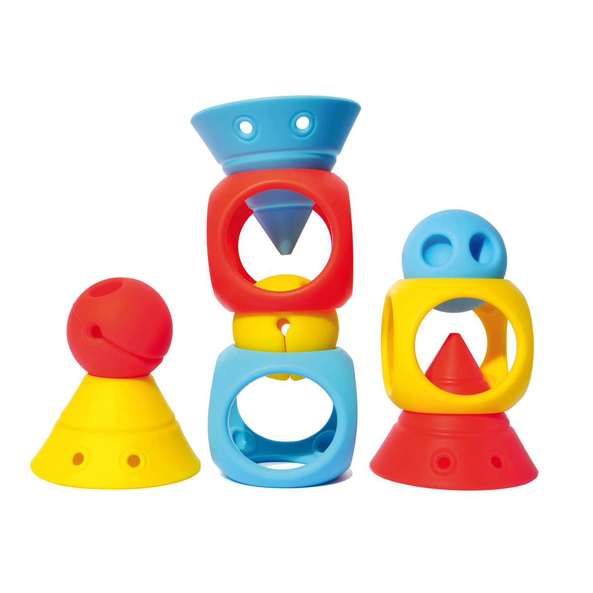 Kugelspiel, Sortierturm, Bunte Bausteine, Stapelspiel, Spielzeug-Set, Spielzeug, Bausteine, Kunststoff, Bunte Farben, Kugel-/Kegelspiel