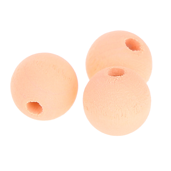 Watercolors Holzperlen 12mm • 25 Stück apricot 80 auf Lager