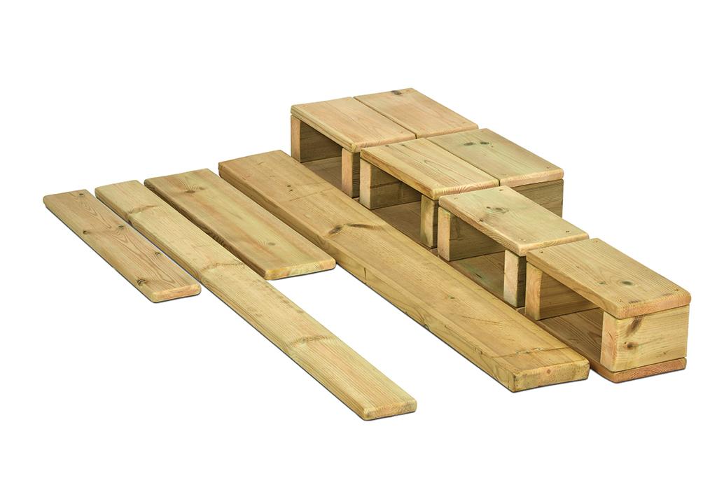 Holz pallet, Holzbretter, Holzkonstruktion, Holzstapel-Set, Holzbausatz, Holzpaletten, Holzbausatz, Holzplanken, Palettenholz, Holzstufen