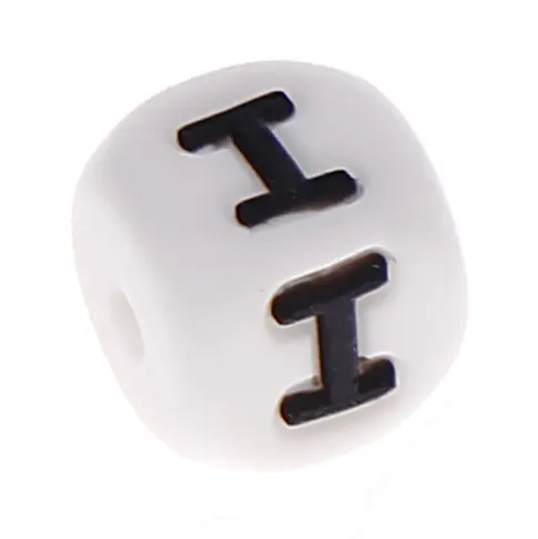 Silicone letters 10mm I 206 in stock 