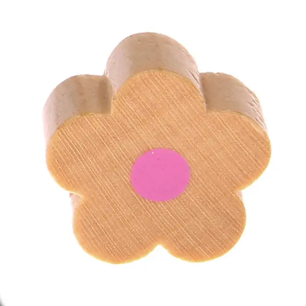Flower motif bead nature 466 in stock 
