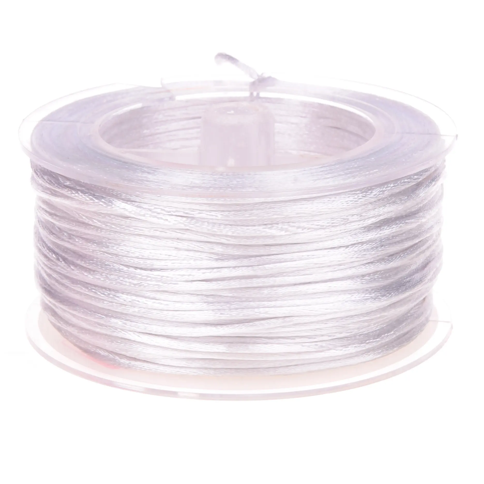 Satinband Ø 1,5 mm • 50 Meter weiß 29 auf Lager