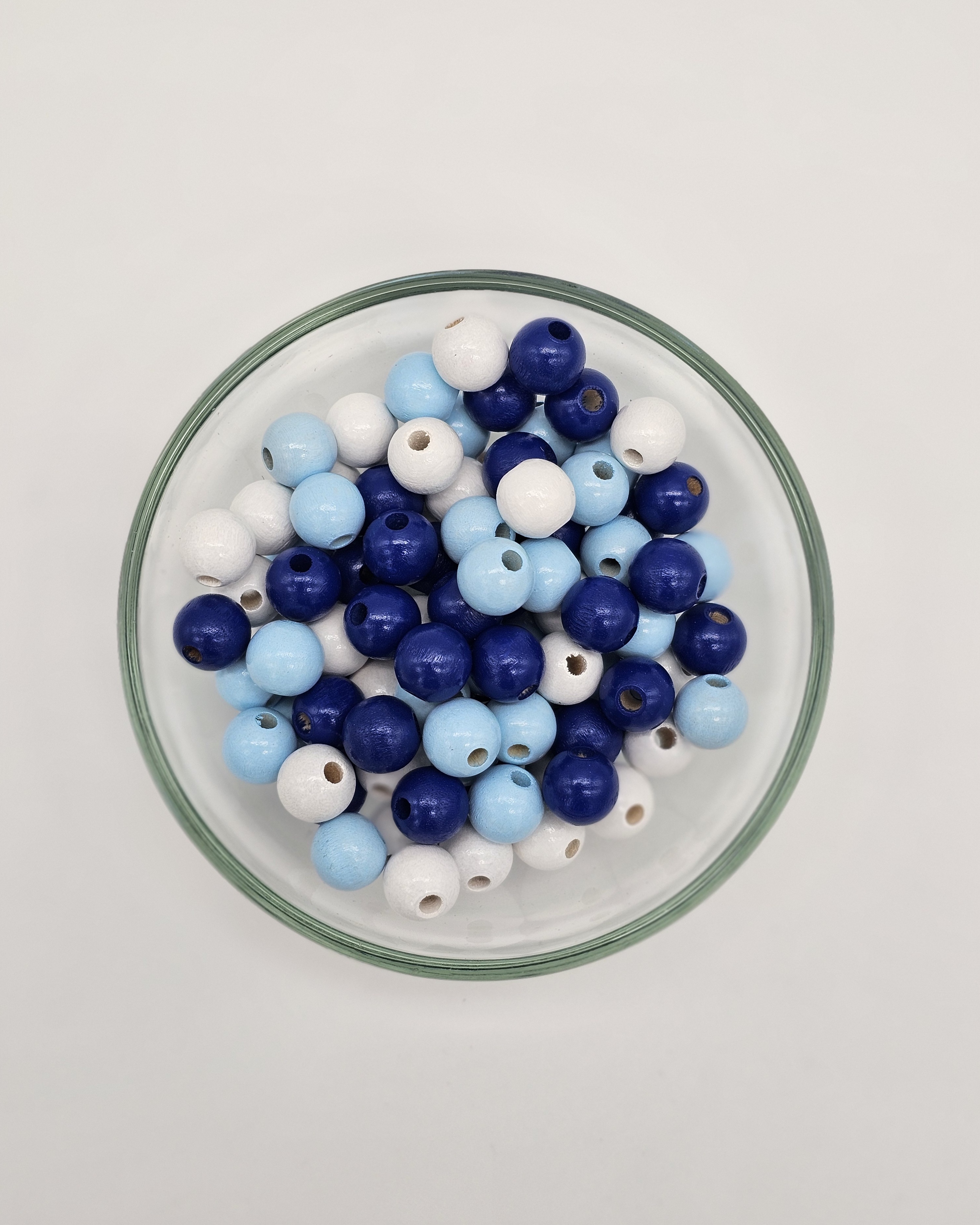 Wooden bead mix 10mm - 50 pieces Ostseebrise 12 in stock 