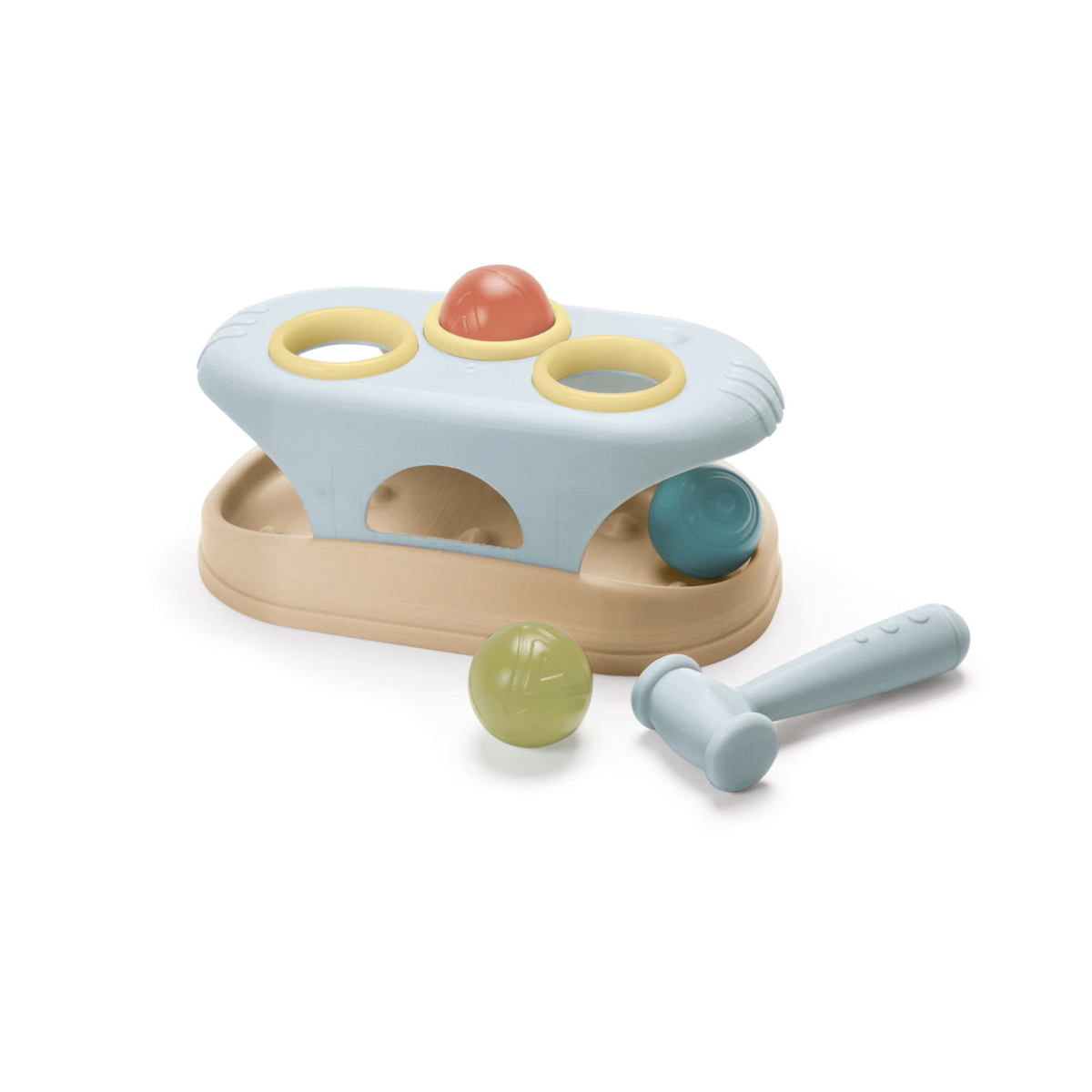 Kugelspiel, Holzspielzeug, Babyspielzeug, Wäscheball, Hämmerchen, Kugelspiel, Wurfspeil, Holzspielzeug, Trainingsball, Greenshell Spielzeug