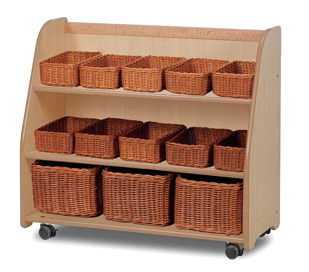 Aufbewahrung, Korbsystem, Rollunterteilung, Korbenset, Rollwagen, Korbregal, Korbständer, Holzregal, Rattankorb, Rollregal, Korbhalterung, Küchenregal, Wickelkorb, Holzregal mit Rollen, Korbset