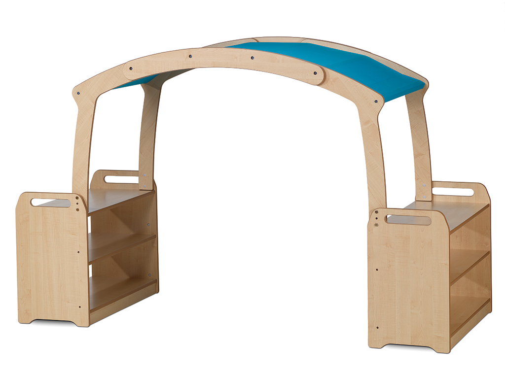 holzregal, spielhaus, kinderarch, bogenkonstruktion, spielarchitektur, Kinderarch, Holzregal, Spielbogen, Bücherregal, Hochbogen-Arch