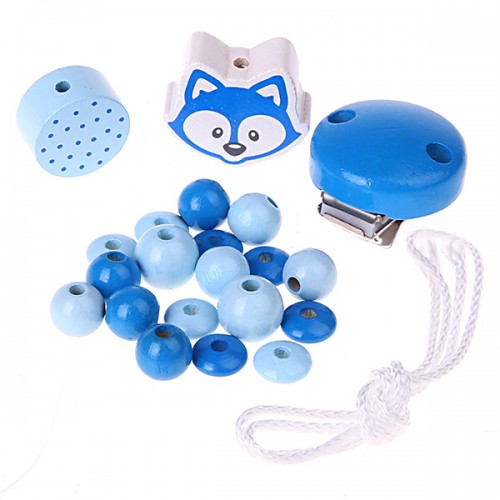 Blue pacifier chain craft kit III