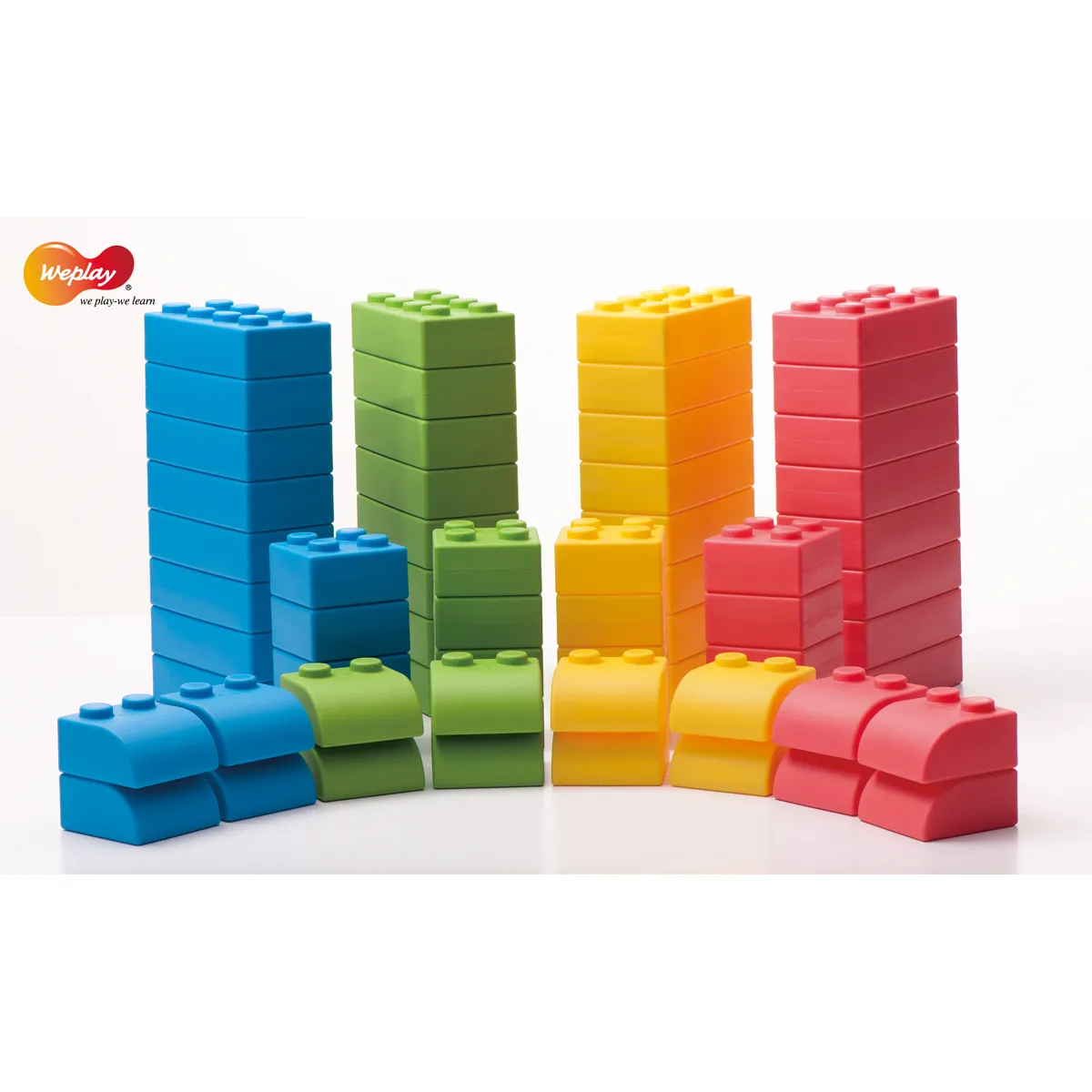 Bausteine, Spielzeug, Klemmbausteine, Kunststoff, Mehrfarbig, Lego bricks, Multi-color, Building blocks, Plastic blocks, Colorful tower