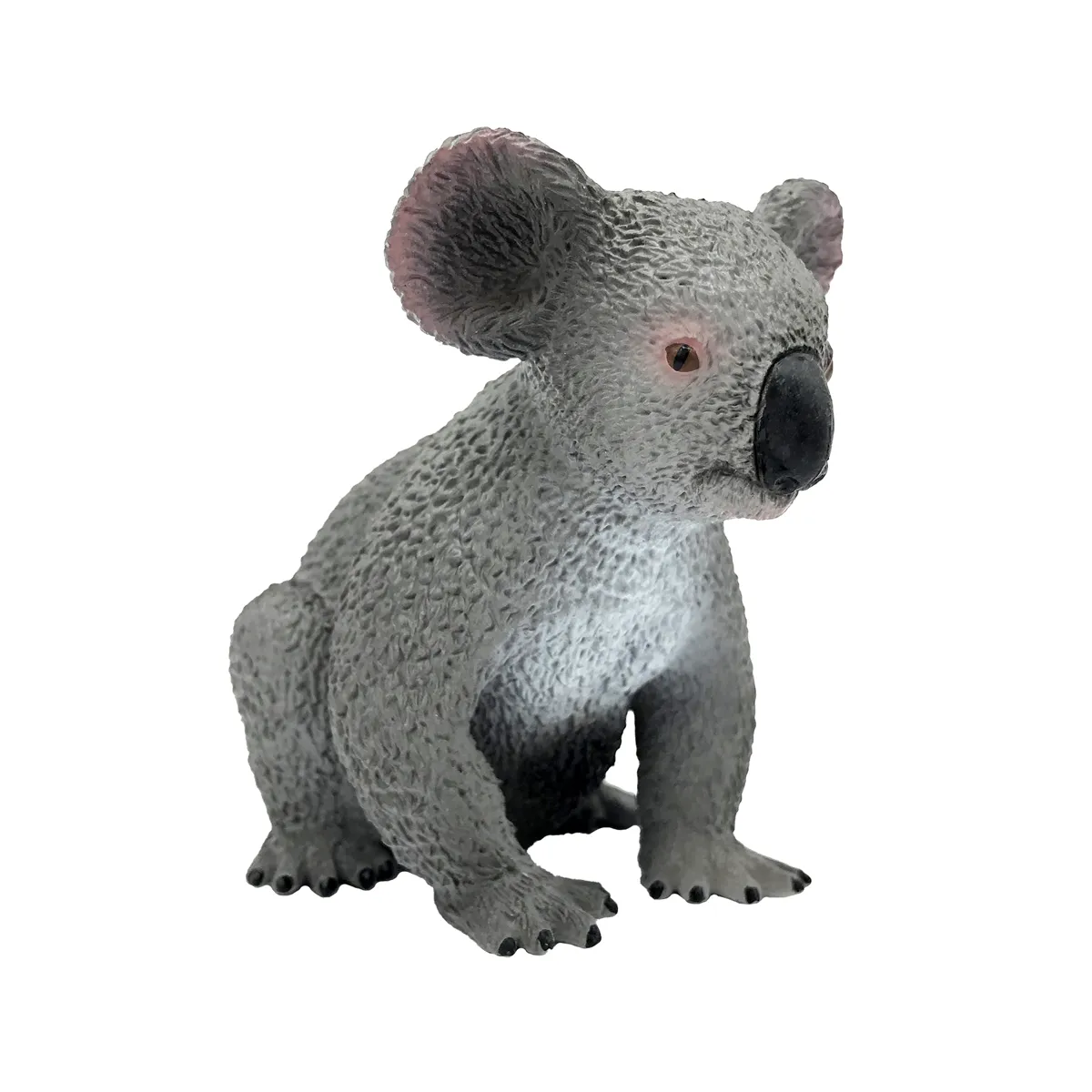Koala, Skulptur, Graue Farbe, Kunststoff, Sitzfigur, Koala, Spielzeug, Grau, Kuscheltier, Figur