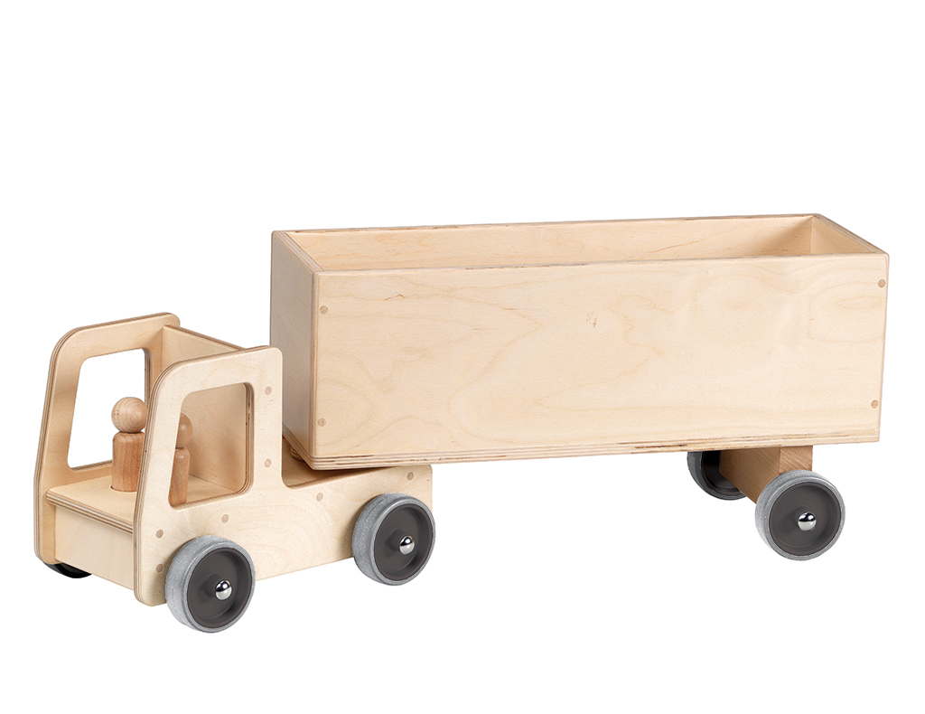 Holzwagen, Xylodrehwag, Holzspielzeug, Lastwagen, Sandkastenwagen, Holzspielzeug, LKW, Holzwagen, Holzauto, Wagenkasten