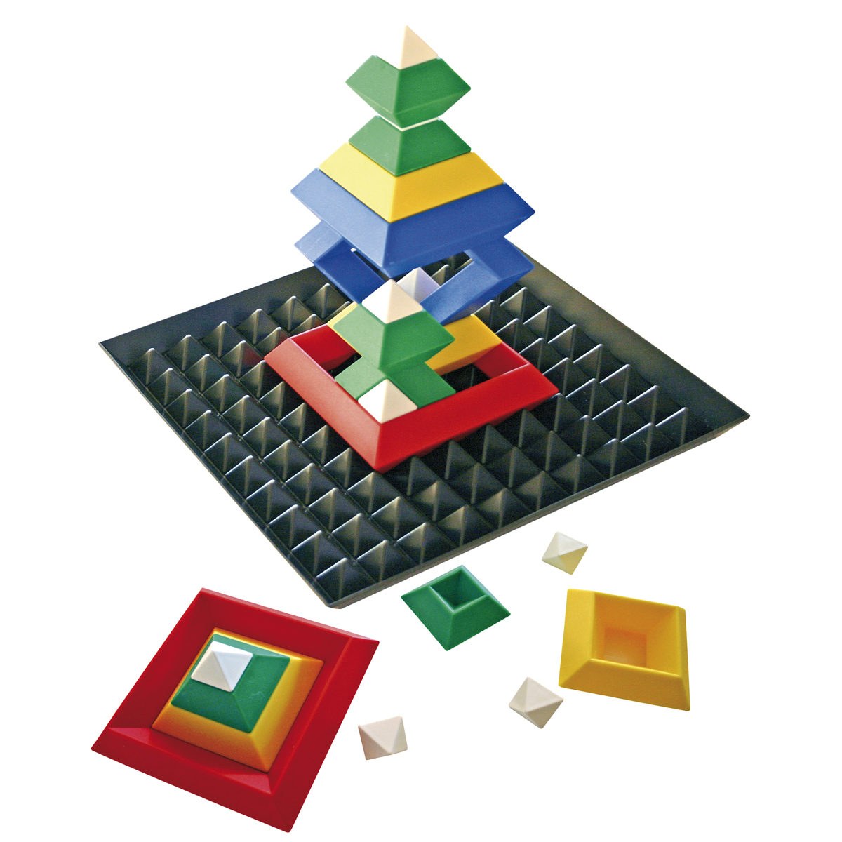 geometrische formen, bunte blokke, strukturbaustein, 3D-puzzle, bausteine