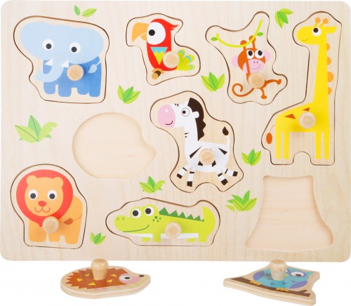 Setzpuzzle Zootiere