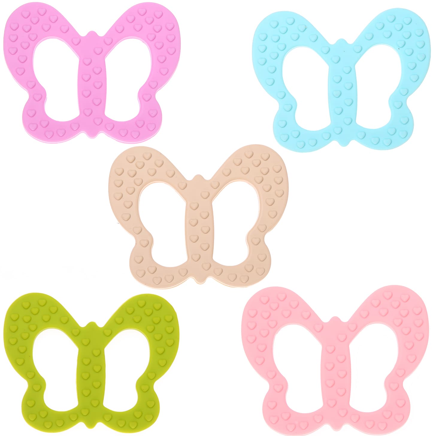 Butterfly teething ring