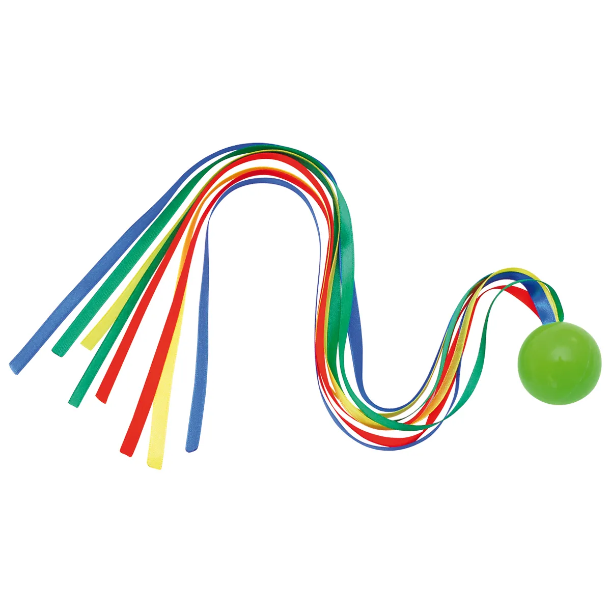 kreativspielzeug, rassel, bunt, bändchen, ball, sporttoy, bunte bandchen, ballon am seil, party-stab, rassel spielzeug