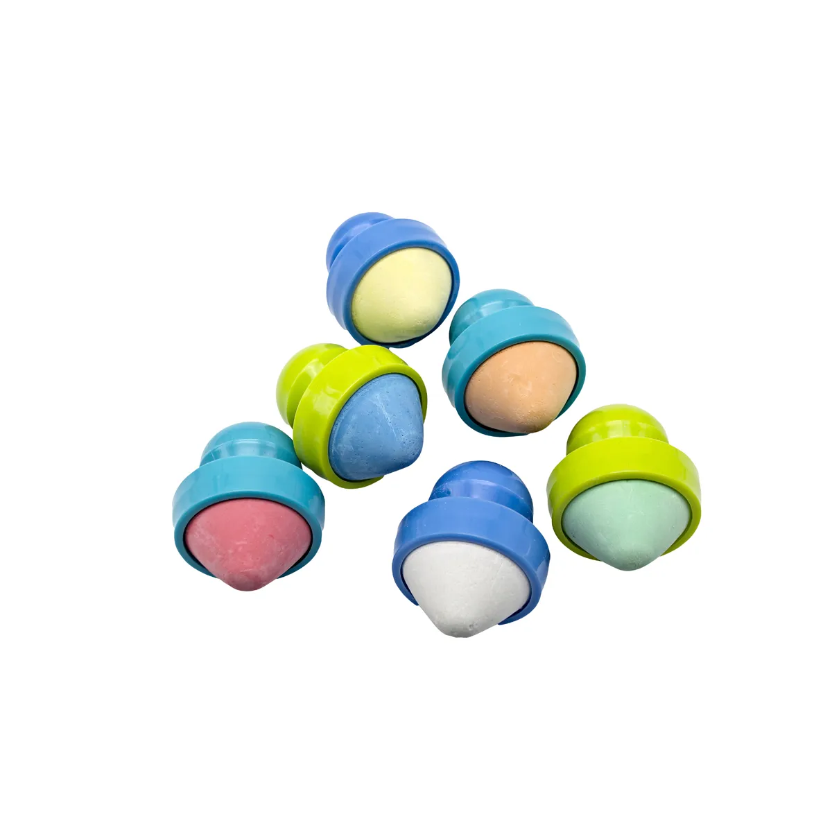 golfball marker, bälle, bunte kapseln, foam kern, praxisball, colorful, schwämme, radiergummi, bleistift-hr, zubehör