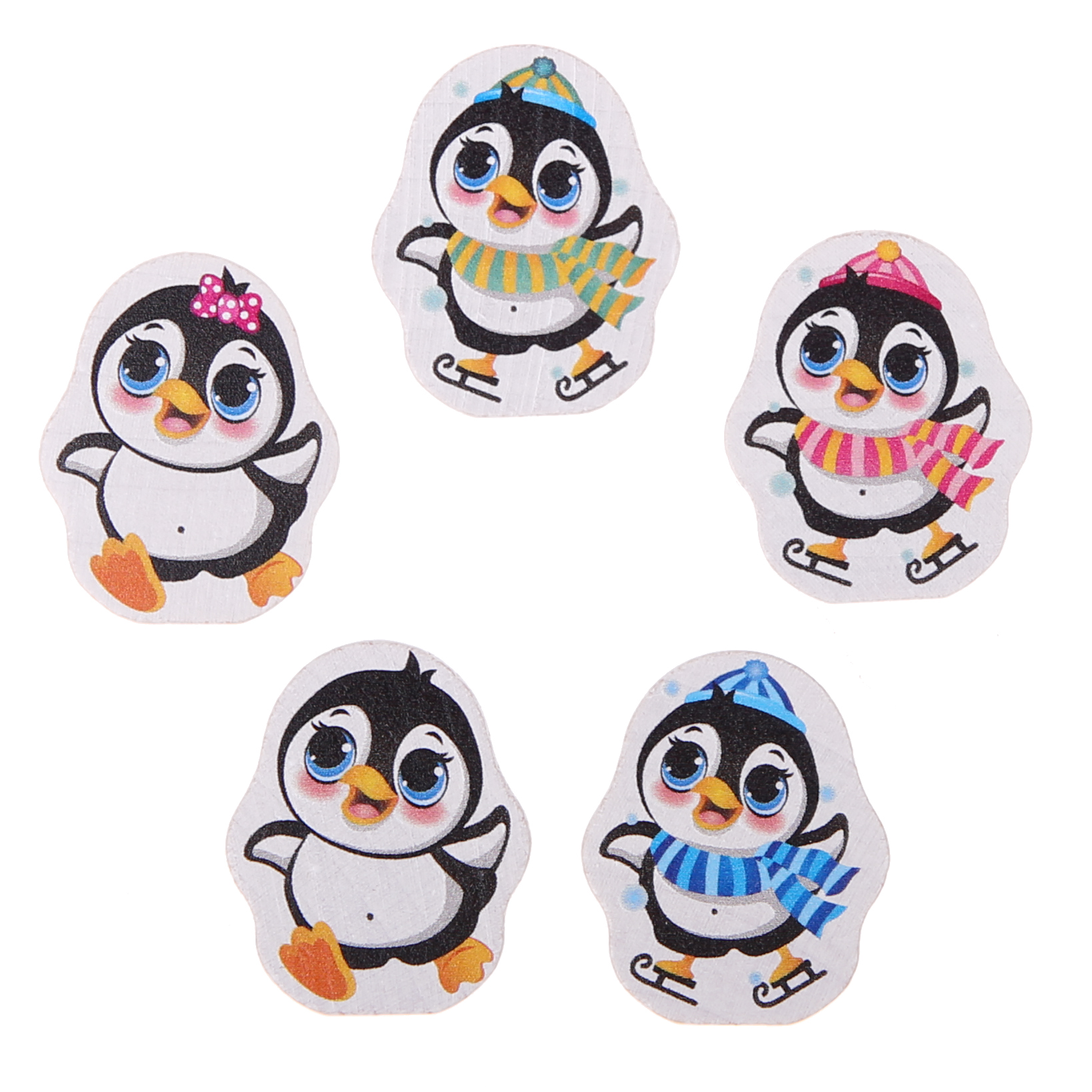 Penguin motif bead