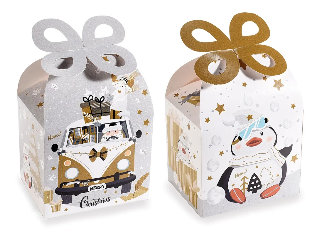 Papier Geschenkbox Weihnachten