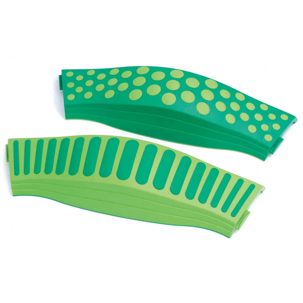 Sockenclips, Gumminoppen, Laufschuhe, Schlaufen, Gummi, Schnellstarter, Gartenharke, Klettverschluss, Griffschale, Grüner Kunststoff