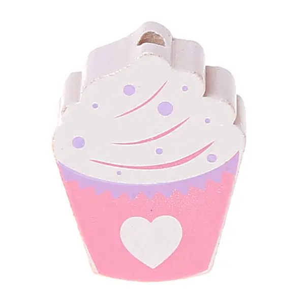 Motivperle Cupcake rosa 458 auf Lager