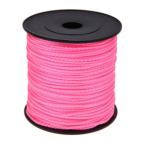 PP polyester cord Ø 1.5mm - 1 meter neon pink 440 in stock 