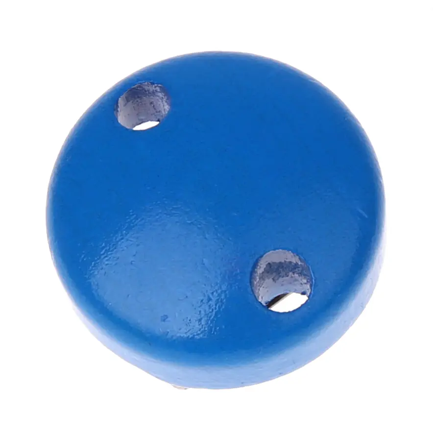 Schnullerclip mini / Holzclip Ø30mm mittelblau 444 auf Lager