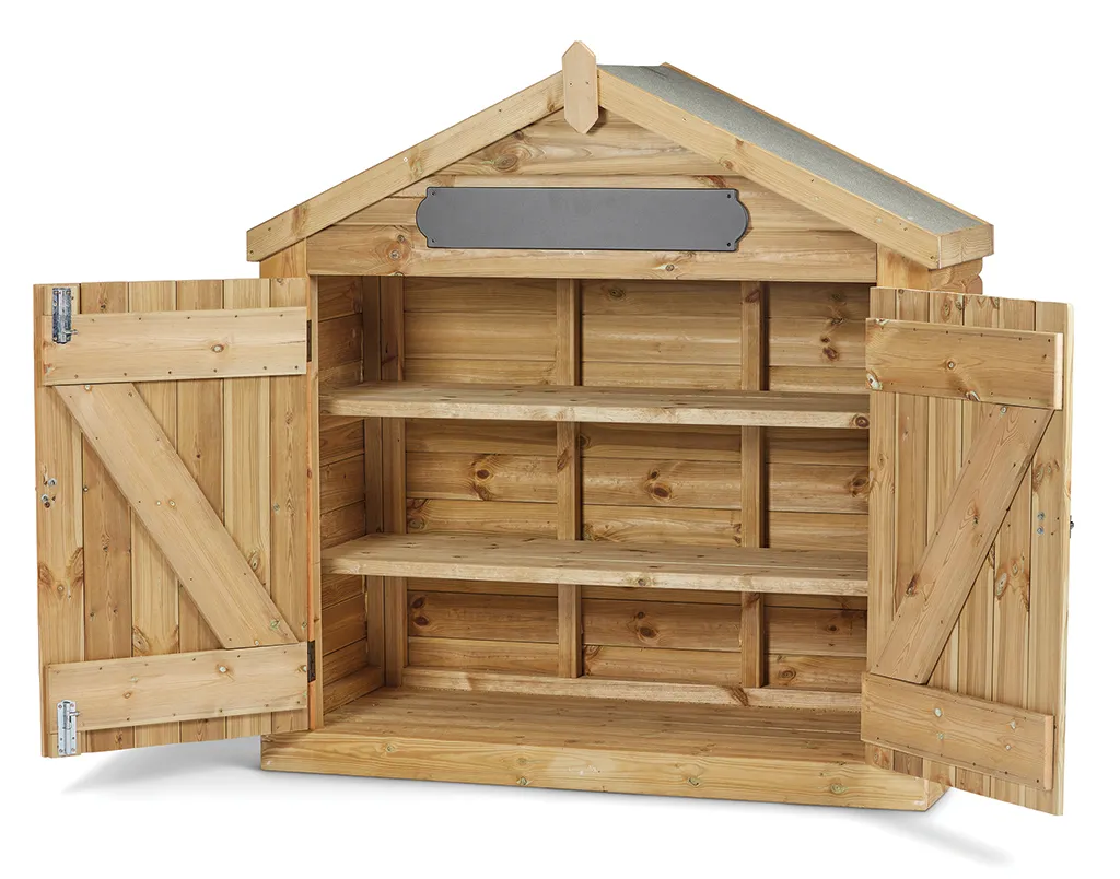 Holzschuppen, Gartenhaus, Schrankregal, Holzaufbewahrung, Regalsystem, Holzschuppen, Kleiderschrank, Aufbewahrung, Regale, Kiefernholz