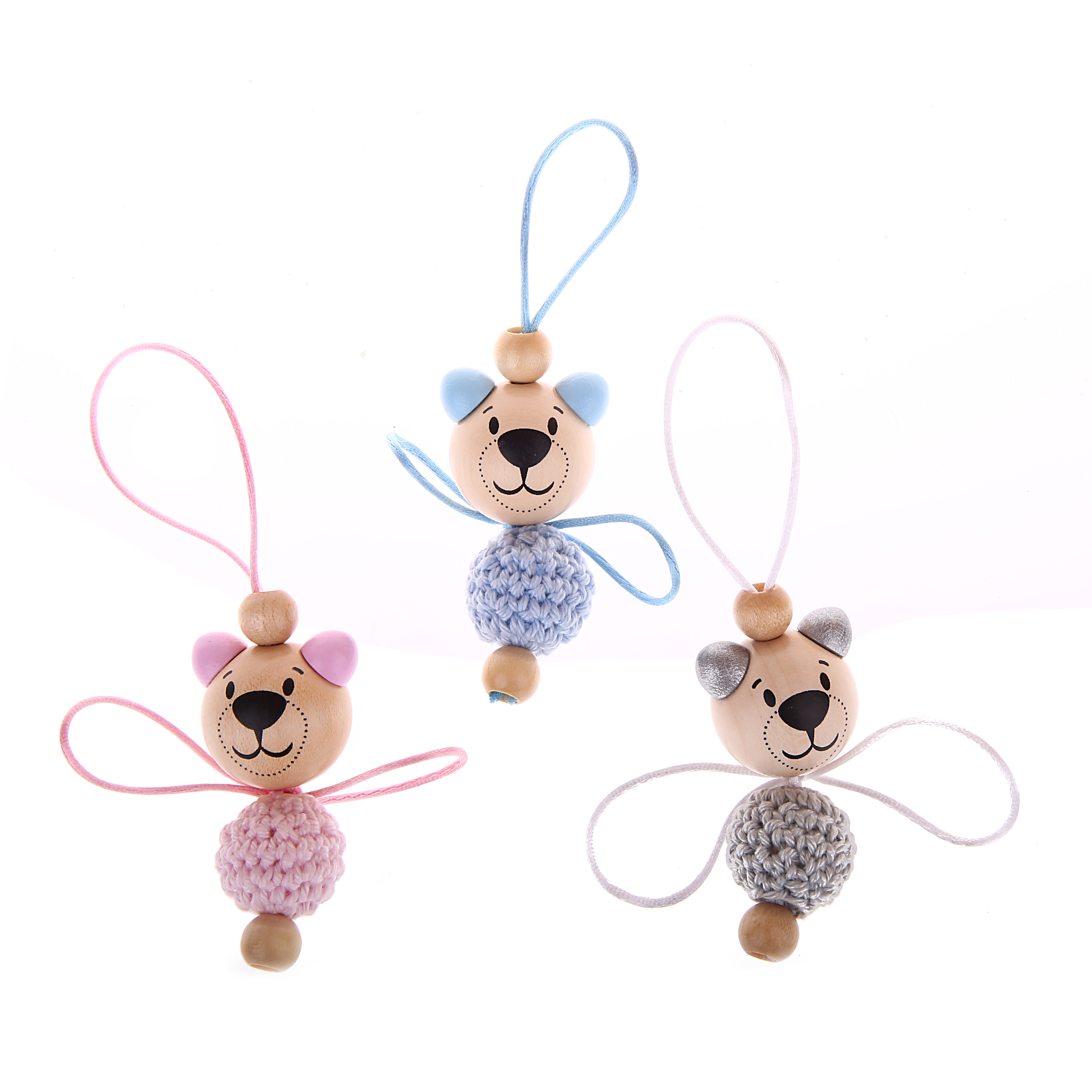 Bear angel craft kit set of 3