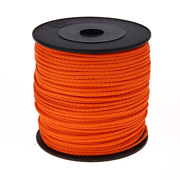 PP polyester cord Ø 1.5mm - 1 meter orange 375 in stock 