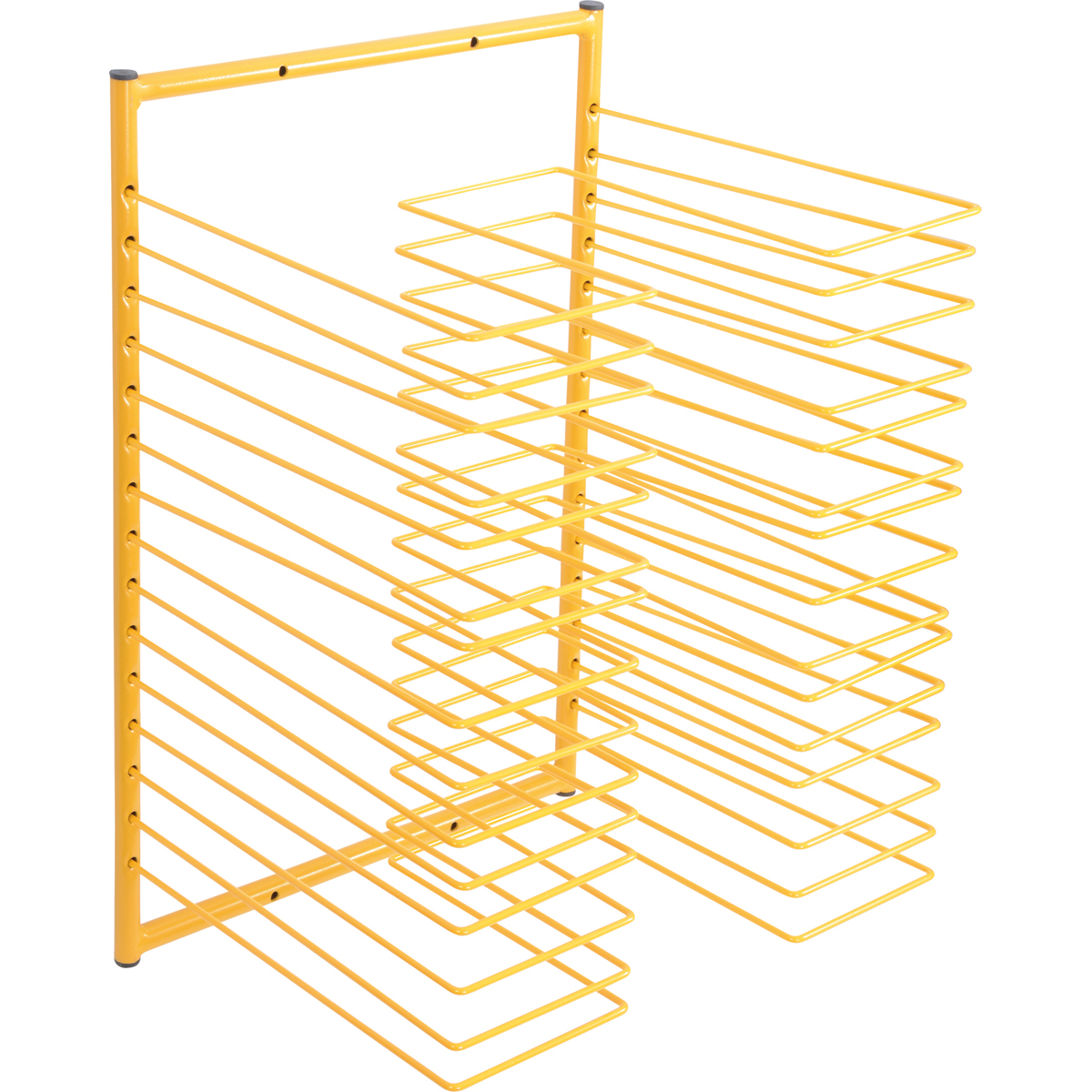 rotating_rack, metallery rack, gelb, kaufhaus, kleiderständer