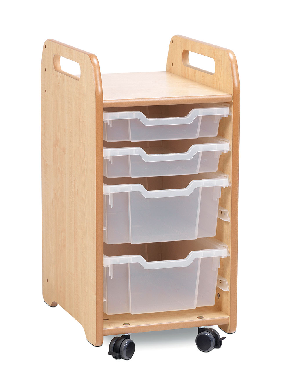 Schubladenbox, Rollwagen, Holz, Transportwagen, Aufbewahrung, Kleinteilekorb, Aufbewahrungswagen, Holz, Rollwagen, Schubfachboxen, Schubladentrolley, Holz, rollbar, Aufbewahrung, Kunststoffbehälter