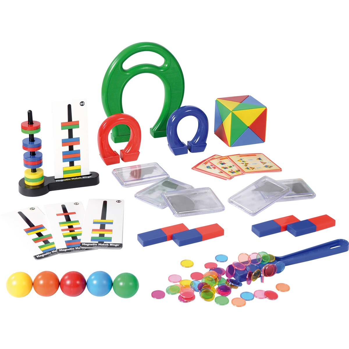 kugelspiel, magnetspiel, farbiges puzzle, lehrspielzeug, sortierstöcke
