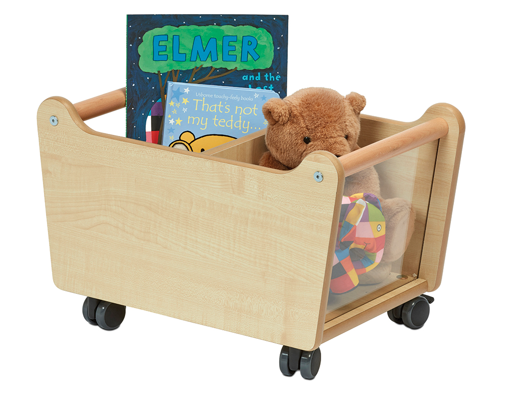 Spielzeugkorb, Holzkorb, Kinderwagen, Teddy, Spielzeug, Kinderwagenkorb, Holzkiste, Holzbox, Spielzeugkorb, Wagen mit Rollen