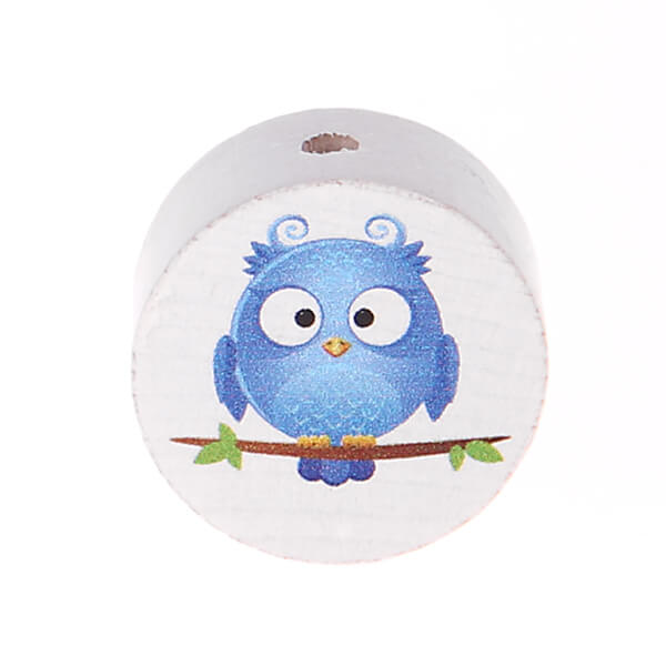 Motif bead disc owl