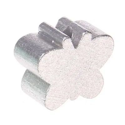 Motivperle Schmetterling Mini silber 187 auf Lager