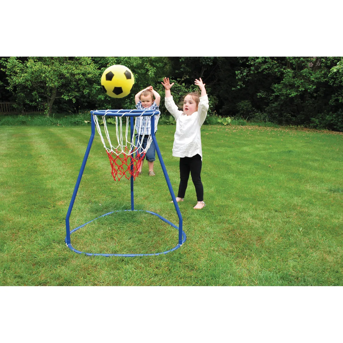 Spielkorb, Fußball, Kinder, Netz, Sportunterricht, Kinderspiel, Fußball, Netz, Spielplatz, Grünes Gras