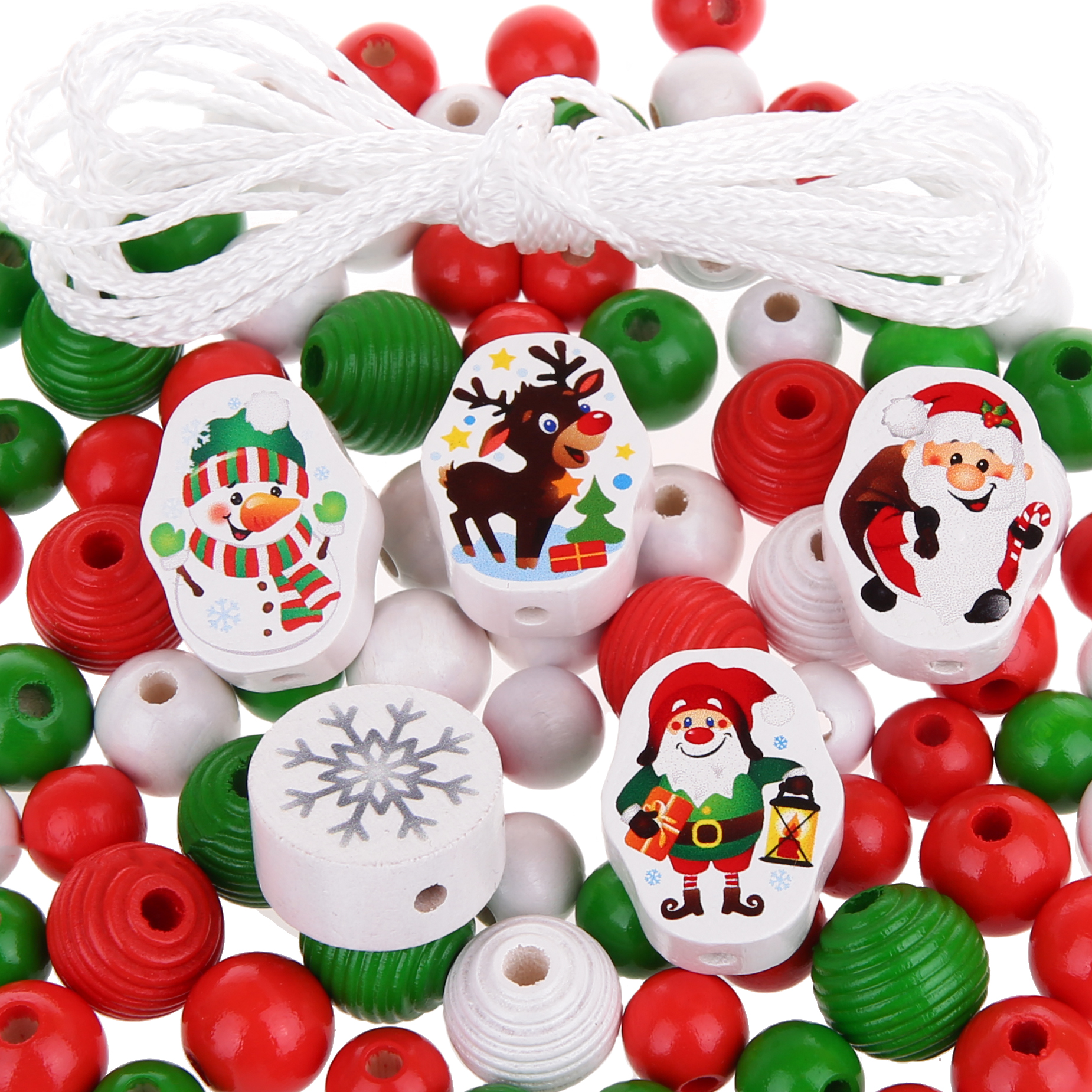 Christmas bead mix