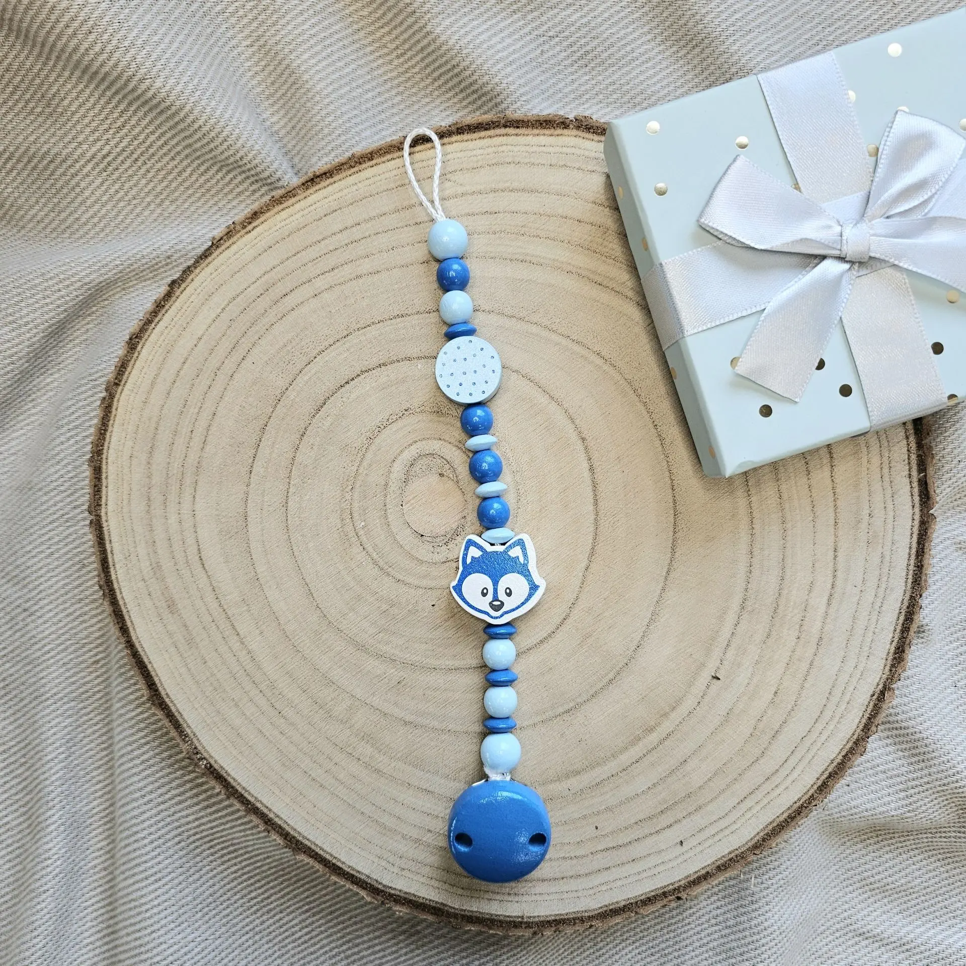 Bastelset Schnullerkette Blau III