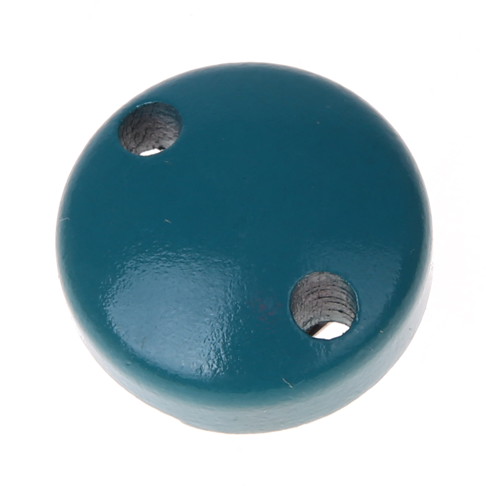 Pacifier clip mini / wooden clip Ø30mm turquoise 536 in stock 