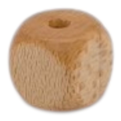 Vertikale Buchstabenwürfel Holz geprägt 10mm Buchstabenperlen leer 100 auf Lager