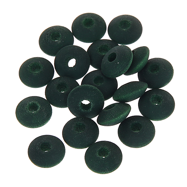 Watercolors wooden lenses 10mm - 50 pieces jungle 46 in stock 