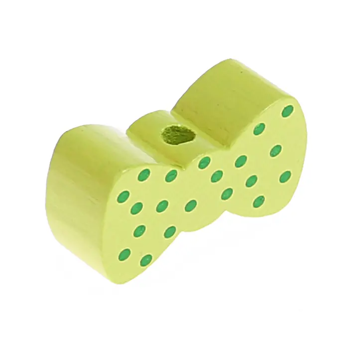 Bow motif bead lemon 139 in stock 