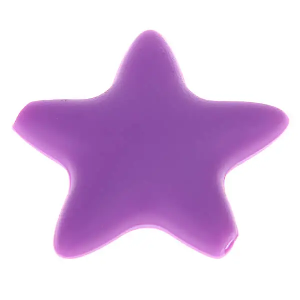 Silikonmotiv Stern lilac 57 in stock 