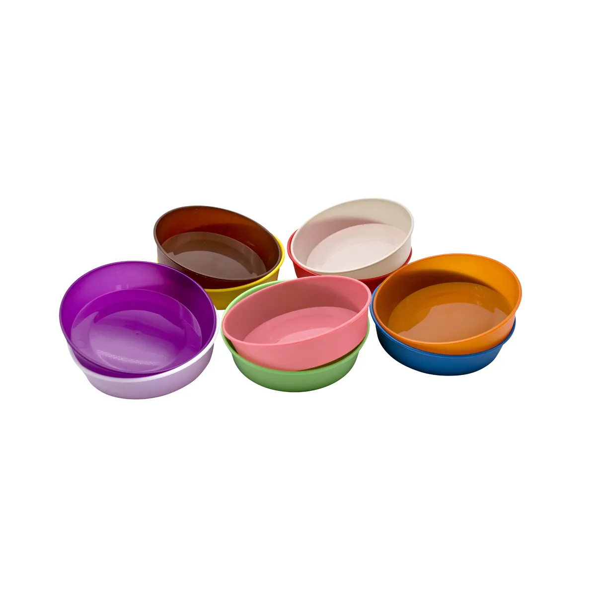 Schüsselset, Bunte Schalen, Backschalen, Küche, Mehrfarbig, Schüsselset, Schüssel, Bunt, Kunststoff, Pastellfarben
